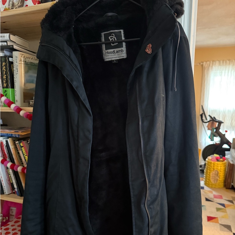 HoodLamb Warm Winter Jacket VEGAN